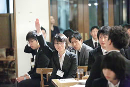未来塾に参加した学生の写真